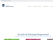 Tablet Screenshot of escueladeestrategia.com
